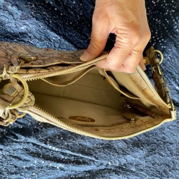 Brahmin Shoulder Bag - Camel color - Picture 4 of 8